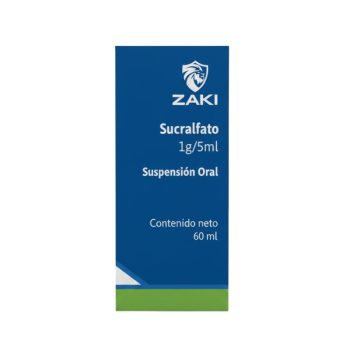 Sucralfato 1gr/5mL Suspension 60mL Zaki