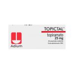 Topictal 25Mg x 28Tab Topiramato Adium