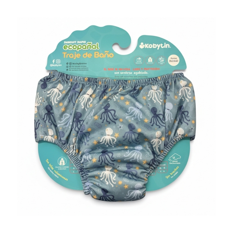 Traje De Baño Niño Talla M Kobytin