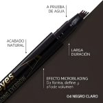 Valmy Marker Microblanding Lapiz De Cejas 04 Negro Claro 1gr