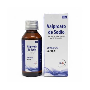 Valproato De Sodio 250G/5mL 100mL Acido Valproico S&G