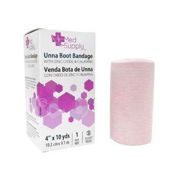 Venda Bota De Unna C/Oxido De Zinc Y Calamina 4x 10Yds Med Supply