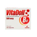 Vitadoll B12 500mcg x 30Cap Cianocobalamina Dolly farma