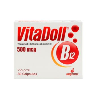 Vitadoll B12 500mcg x 30Cap Cianocobalamina Dolly farma