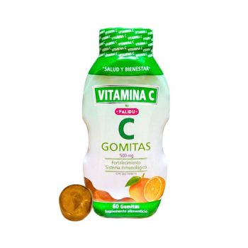 Vitamina C 500mg x 60 Gomitas Falidu