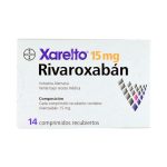 Xarelto 15Mg x 14Tab Rivaroxaban Bayer Avpharma