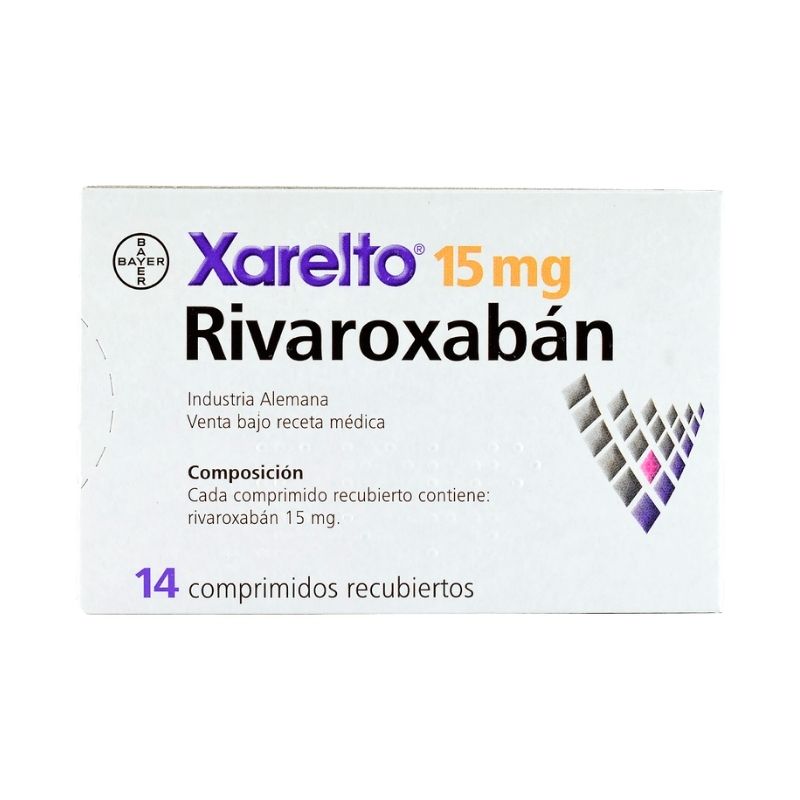 Xarelto 15Mg x 14Tab Rivaroxaban Bayer Avpharma