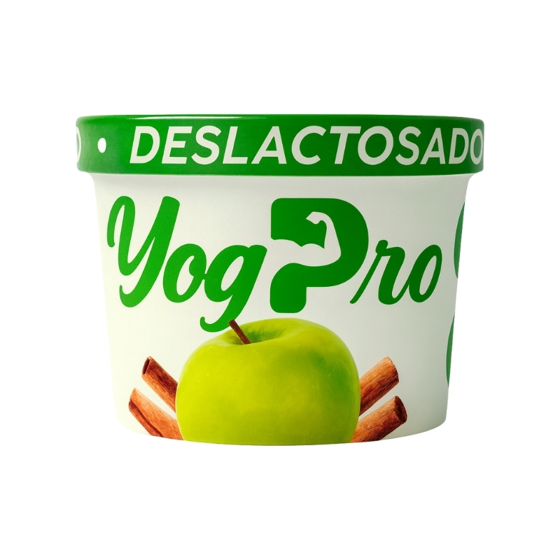 Yogpro Premium Yogurt Griego Manzana Canela 150Gr