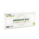 Aduantas Duo 20-10mg x 30Tab Atorvastina-EzetimibaFc Pharma