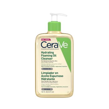 Cerave Hydrating Foaming Oil Cleanser 473mL