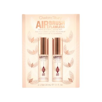 Charlotte Tilbury Air Brush Flawless Mini Setting Spray x 2 34mL Fijador De Maquillaje