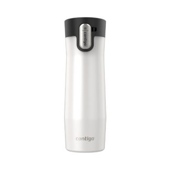 Contigo Autoseal Travel Mug Salt Frosted Pearl 20Oz 591mL
