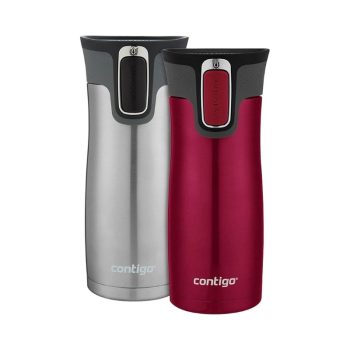 Contigo Autoseal Very Berry/Stainless Steal Pack 16Oz 473mL