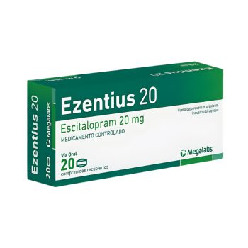 Ezentius 20mg x 20Tab Escitalopram Megalabs Vzl