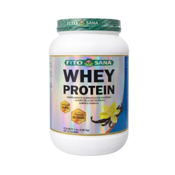 Whey Protein Sabor A Vainilla Endulzado C/Splenda 2Lb 907gr