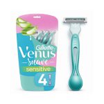 Gillete Venus Afeitadora Aloe Vera Suave Simply3 x 4 Unid 38G