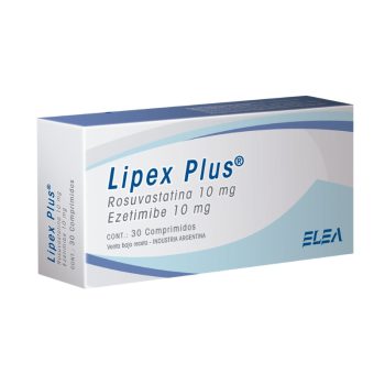 Lipex Plus 10-10mg x 30Tab Rosuvastatina+ EzetimibaEleaCalox