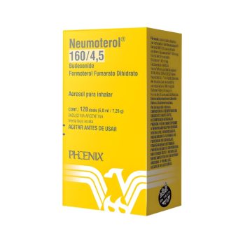 Neumoterol Inh 160/4.5 120 Dosis Budesonida-Formoterol Phoenix