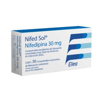Nifed Sol 30mg x 30Comp Liberacion Controlada NifedipinaEleaCalox