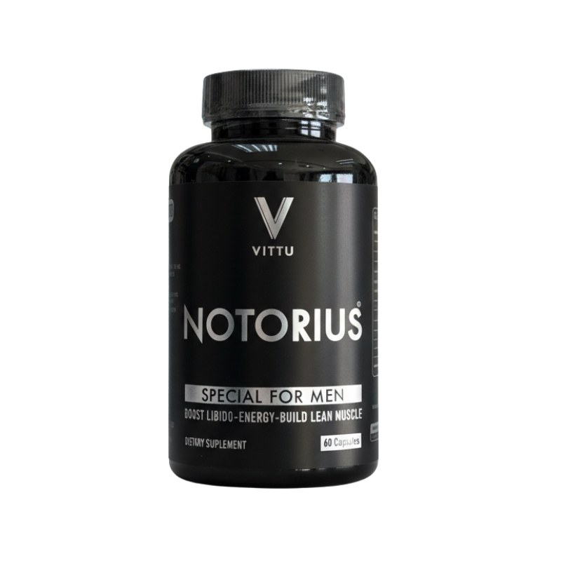 Notorius For Men x 60Cap Vittu Naturlifes