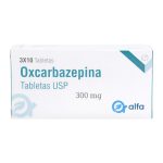 Oxcarbazepina 300mg x 30Tab Alfa