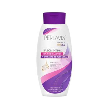 Perlavis Fem Bioplus Jabon Intimo 360mL Acido Lactico + Aloe Vera Fc Pharma
