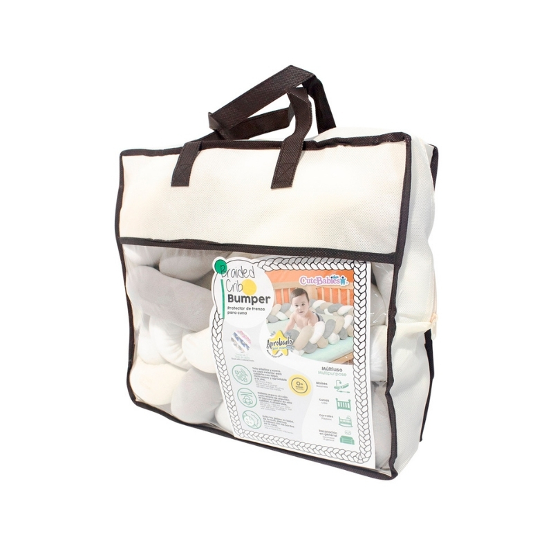 Protector De Trenza Para Cuna Cute BabiesBraided Crib