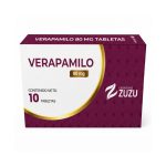 Verapamilo 80mg x 10Tab Zuzu