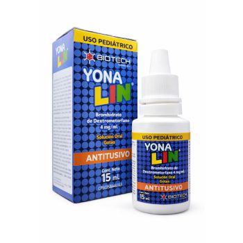 Yonalin Solucion Oral Gotas 4mg/mL 15mL Dextrometorfano Biotech
