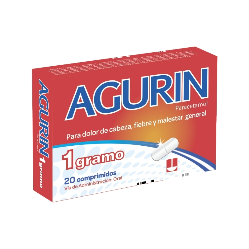 Agurin 1Gr x 20Tab Paracetamol Adium