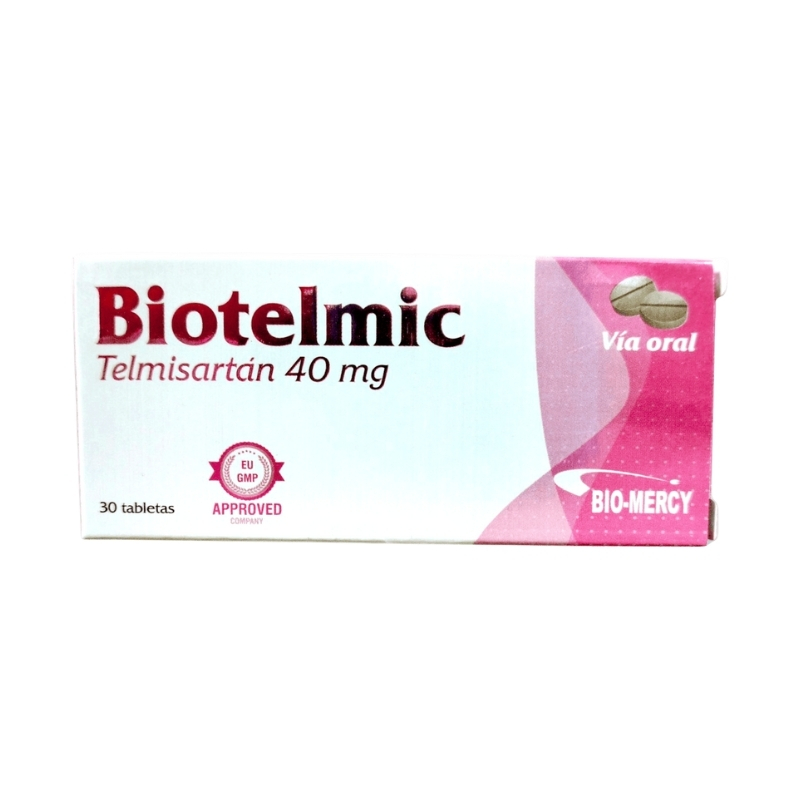 Biotelmic 40Mg x 30Tab TelmisartanBio-Mercy