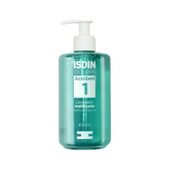 Isdin Oily Skin Acniben 1 Limpiador Matificante 400ml