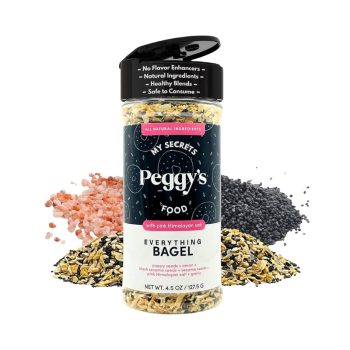 My Secrets Peggys Food Everything Bagel W/Pink Himalayan Salt  127gr