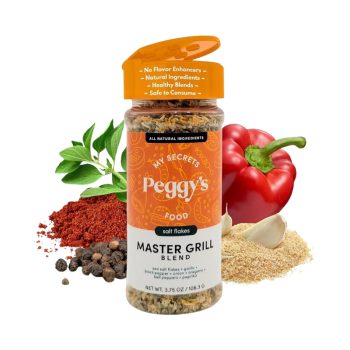 My Secrets Peggys Food Master grill Blend Salt Flakes 127gr