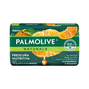 Palmolive Jabon En Barra Mandarina Y Romero 110gr