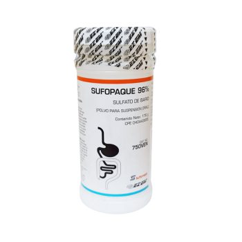 Sufopaque 96% 176gr Contraste Bario Sufomeca