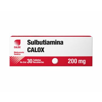 Sulbutiamina 200mg x 30Tab Calox