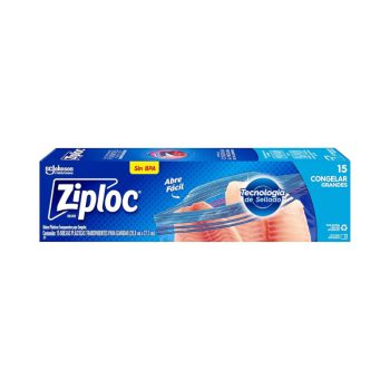 Ziploc Congelar grandes  x 15 Bolsas Scjohnson
